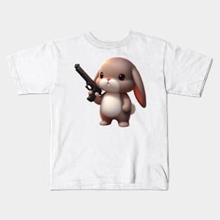 Tactical Bunny Kids T-Shirt